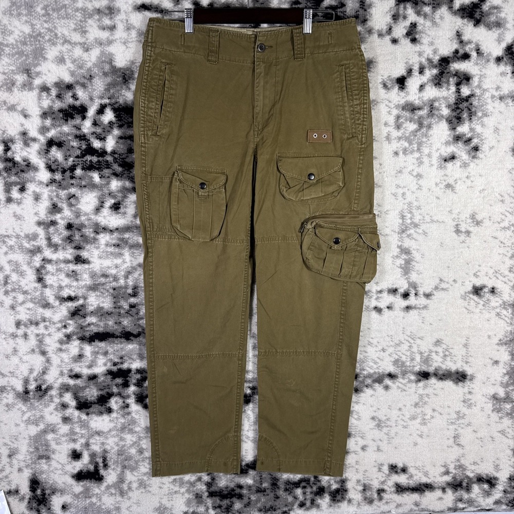 Polo Ralph Lauren Pants Mens Size 33x30 Paratrooper Military Cargo